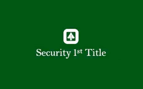 Security 1st Title
